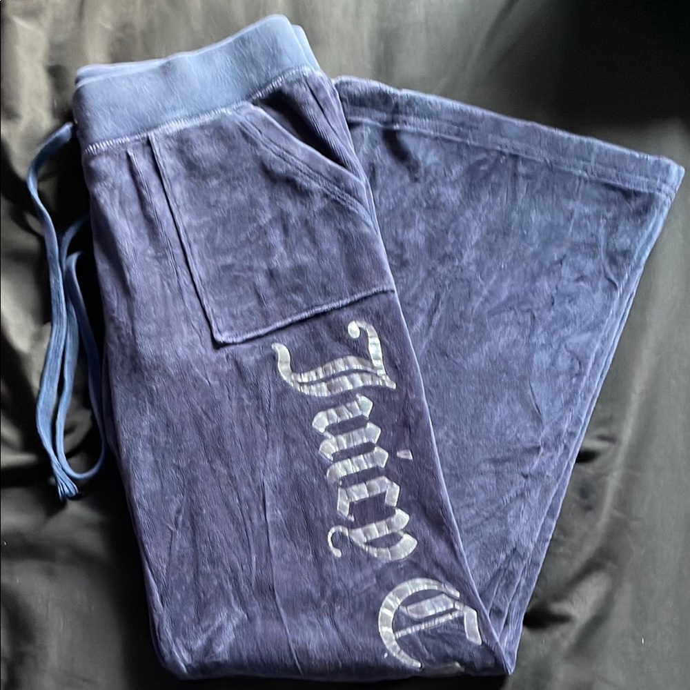 Juicy Couture Indigo Velour Lounge Pants